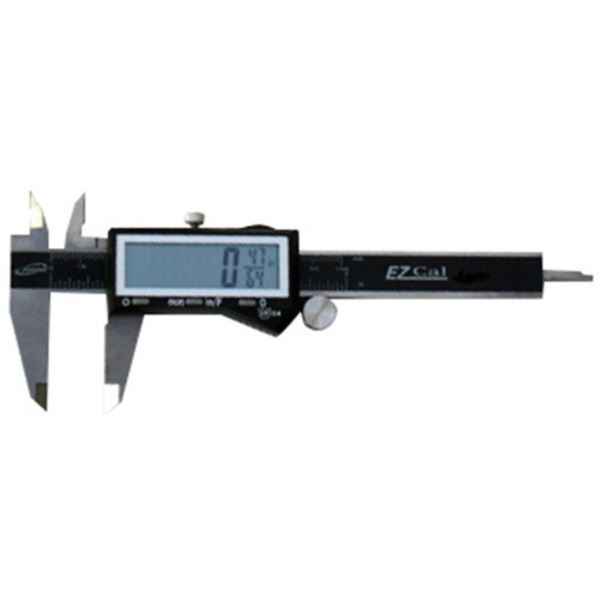 Igaging EZ Cal 0-4" Black Electronic Caliper, with Easy To Read Super Large LCD Display, 100-100-8 100-100-8